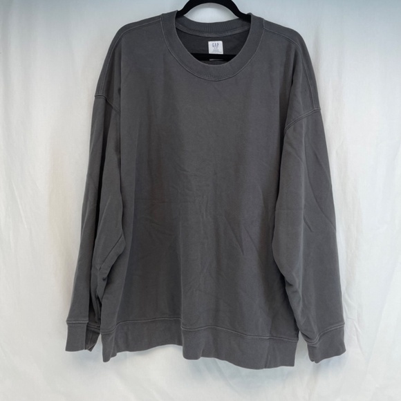 GAP Long Sleeve Crewneck Lightweight Sweater Gray Men’s Size Extra Large - Picture 10 of 10